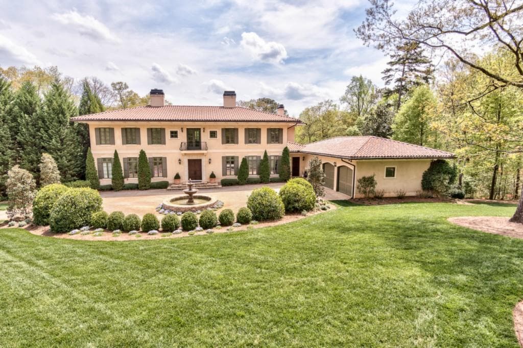 6 bedroom, 10,700 sq ft single family residence sold at 5215 Riverview Road, Atlanta, GA 30327