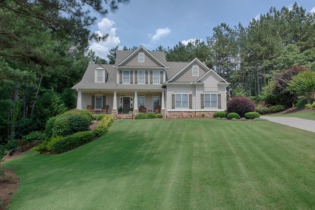 5 bedroom single family residence sold at 306 Old Lantern Way, Ball Ground, GA 30107