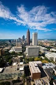 2 bedroom, 1,320 sq ft condominium sold at 855 Peachtree Street 1309, Atlanta, GA 30308