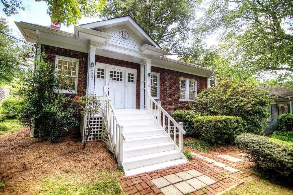 3 bedroom, 1,392 sq ft single family residence sold at 965 North Avenue, Atlanta, GA 30306