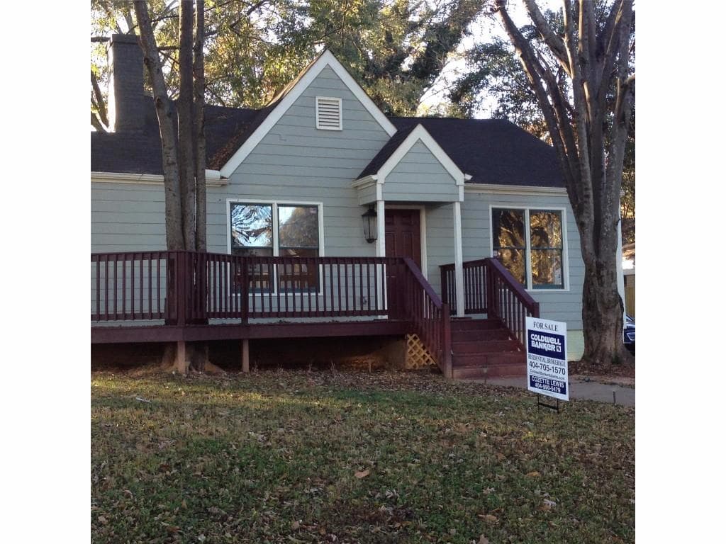 3 bedroom, 1,108 sq ft single family residence sold at 685 Holderness Street, Atlanta, GA 30310