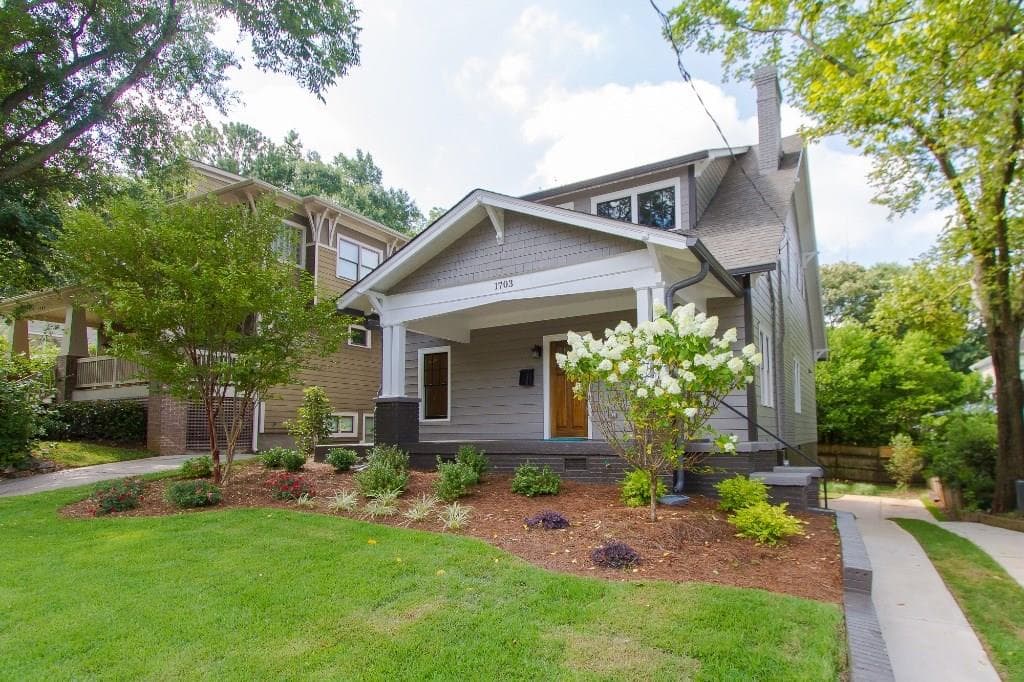 5 bedroom, 3,200 sq ft single family residence sold at 1703 McLendon Avenue, Atlanta, GA 30307