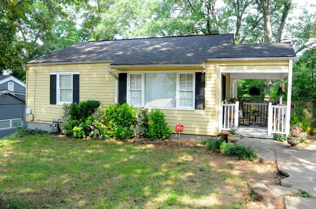 2 bedroom single family residence sold at 183 Dearborn Street, Atlanta, GA 30317