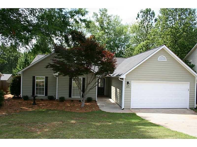 3 bedroom, 1,760 sq ft single family residence sold at 690 Paris Drive, Lawrenceville, GA 30043