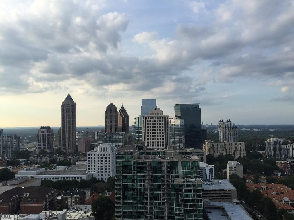 2 bedroom, 861 sq ft condominium sold at 855 Peachtree Street 2710, Atlanta, GA 30308