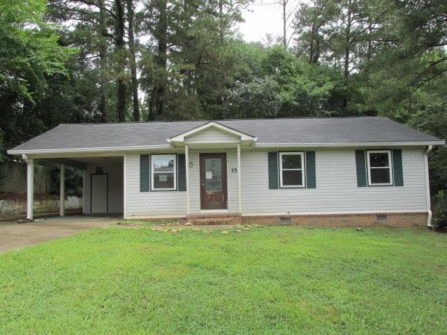 3 bedroom, 1,322 sq ft single family residence sold at 15 Barnesdale Way, Rome, GA 30161