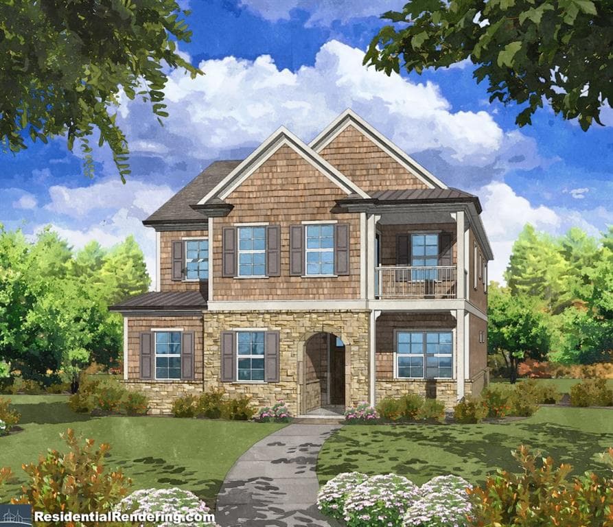 3 bedroom single family residence sold at 182 Red Buckeye Avenue, Marietta, GA 30060