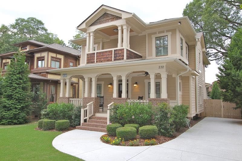 5 bedroom, 2,848 sq ft single family residence sold at 232 Warren Street, Atlanta, GA 30317