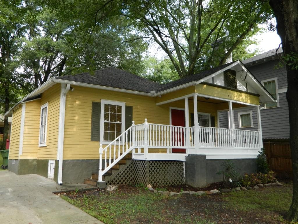 2 bedroom, 850 sq ft single family residence sold at 197 3rd Avenue, Atlanta, GA 30317
