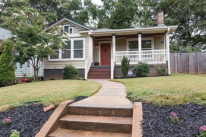 2 bedroom, 1,180 sq ft single family residence sold at 1132 Kirkwood Avenue, Atlanta, GA 30316