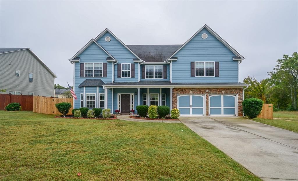 5 bedroom, 4,000 sq ft single family residence sold at 2585 Hamrick Road, Douglasville, GA 30134