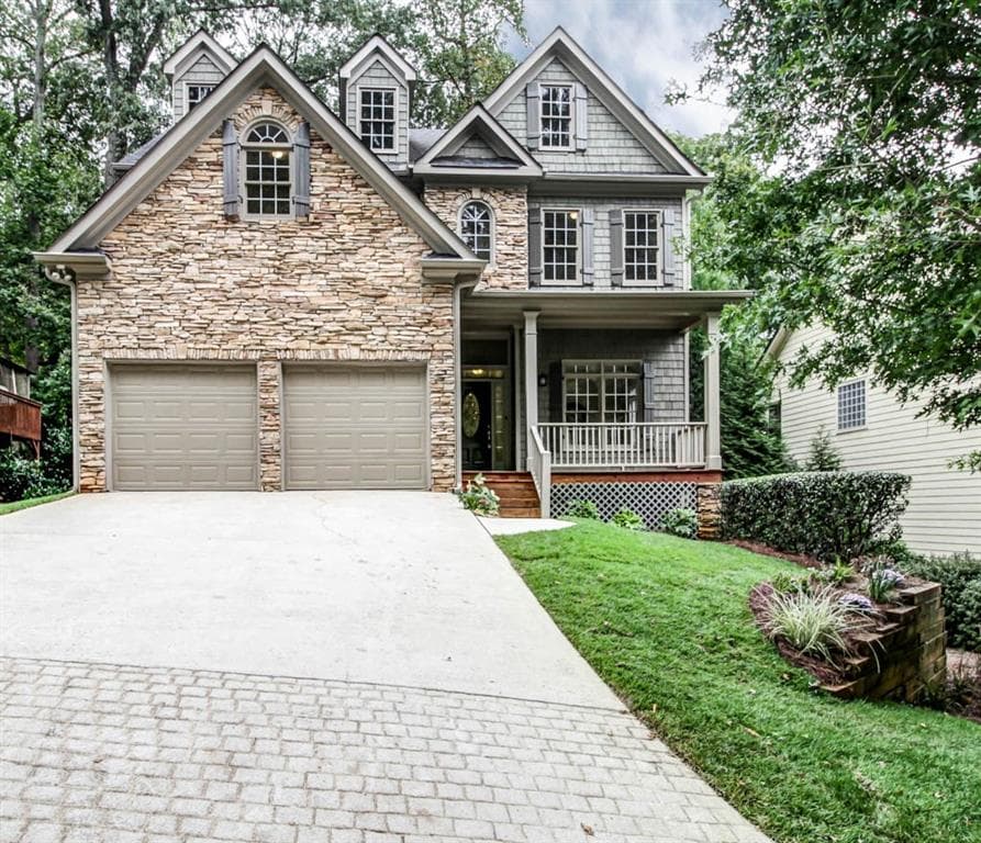 5 bedroom single family residence sold at 404 Wilfawn Way, Avondale Estates, GA 30002