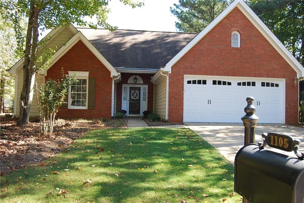 3 bedroom, 1,644 sq ft single family residence sold at 1105 WOODFALL Court, Woodstock, GA 30189