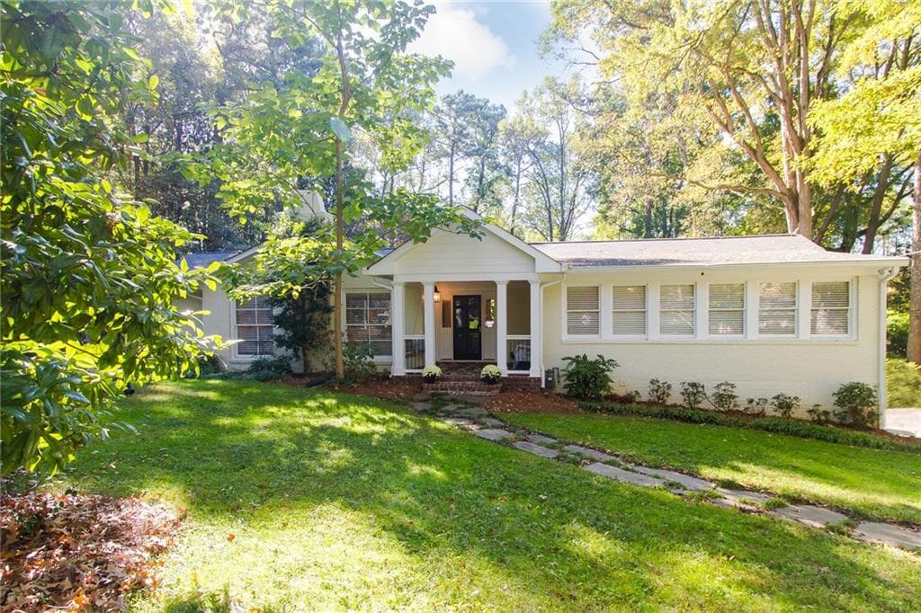 5 bedroom single family residence sold at 1266 Moores Mill Road, Atlanta, GA 30327