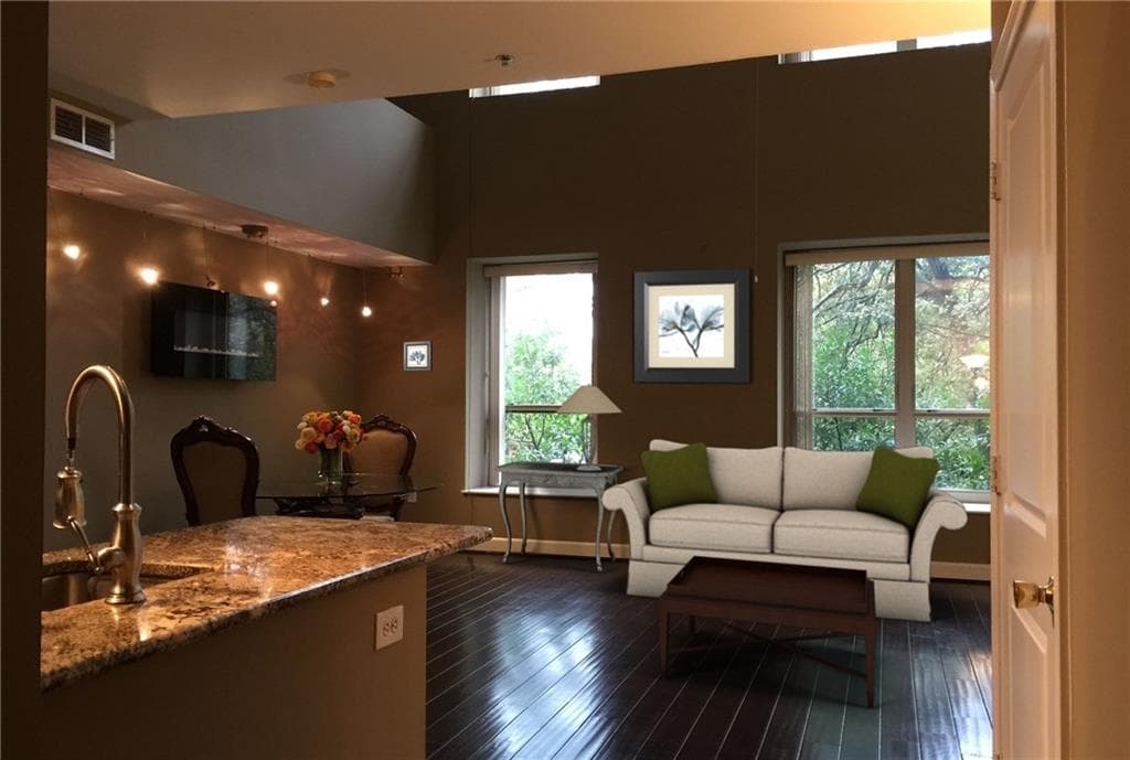 2 bedroom condominium sold at 2626 Peachtree Road 412, Atlanta, GA 30305