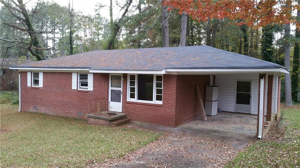 3 bedroom, 1,000 sq ft single family residence sold at 3866 Cedar Drive, Marietta, GA 30008