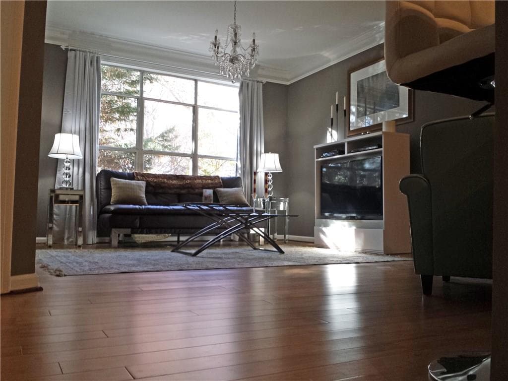 1 bedroom, 715 sq ft condominium sold at 955 Juniper Street 4215, Atlanta, GA 30309