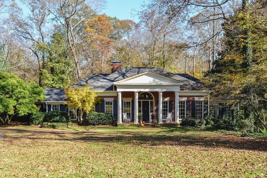 6 bedroom, 7,570 sq ft single family residence sold at 3605 Haddon Hall Road, Atlanta, GA 30327