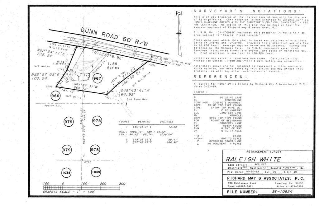 single family residence sold at 1515 Dr Dunn Road, Cumming, GA 30040