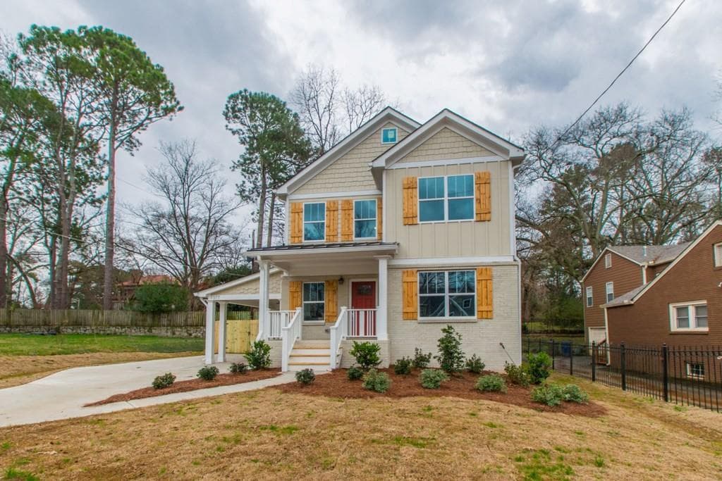 4 bedroom single family residence sold at 1377 Milton Place, Atlanta, GA 30316