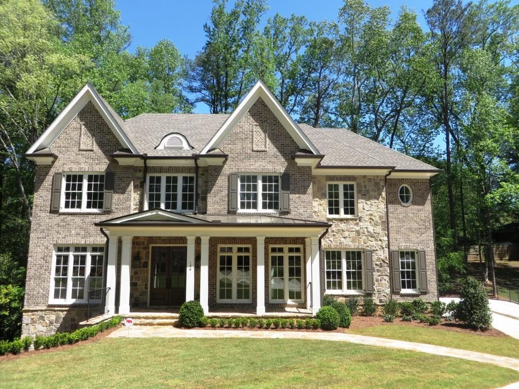 6 bedroom single family residence sold at 156 Lake Forrest Lane, Atlanta, GA 30342