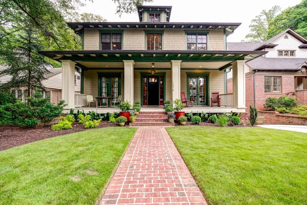 5 bedroom single family residence sold at 1379 Northview Avenue, Atlanta, GA 30306