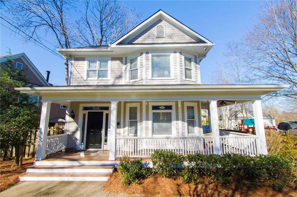 4 bedroom single family residence sold at 556 Greenwood Avenue, Atlanta, GA 30308