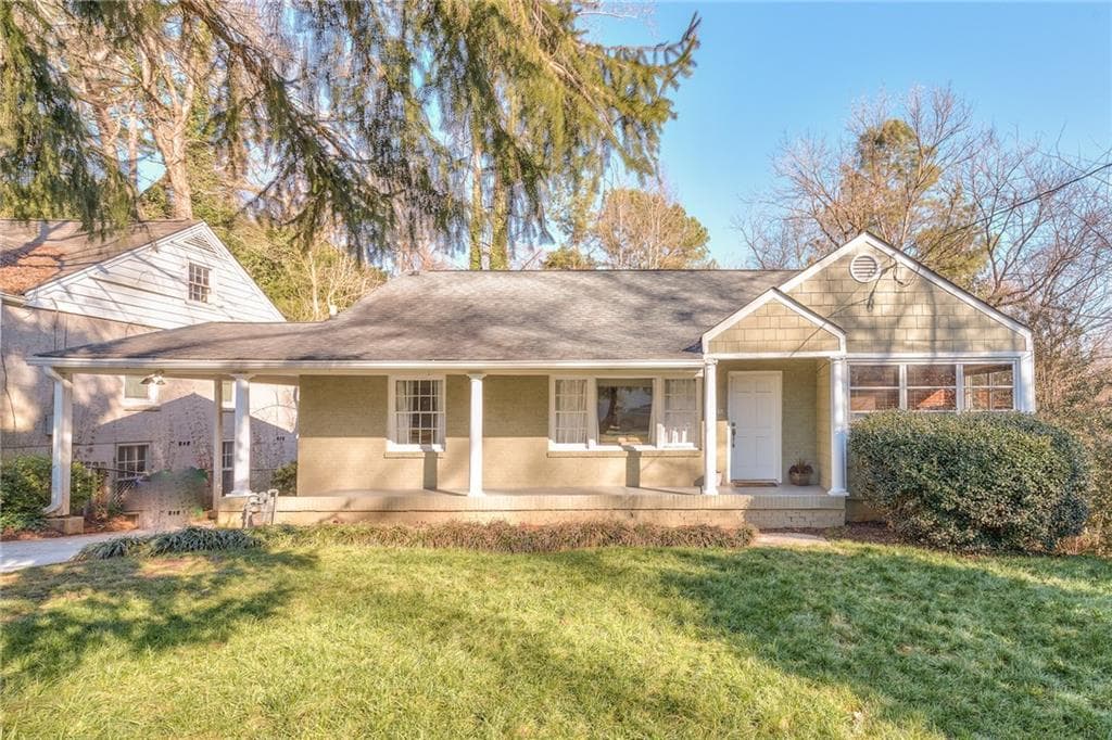 3 bedroom, 2,220 sq ft single family residence sold at 1256 University Drive, Atlanta, GA 30306