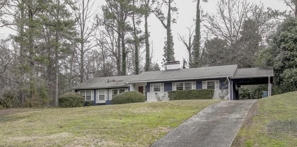 3 bedroom, 1,704 sq ft single family residence sold at 6335 Cherry Tree Lane, Sandy Springs, GA 30328