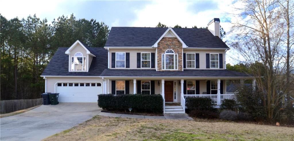 5 bedroom, 2,290 sq ft single family residence sold at 178 Hunters Mill Drive, Hiram, GA 30141