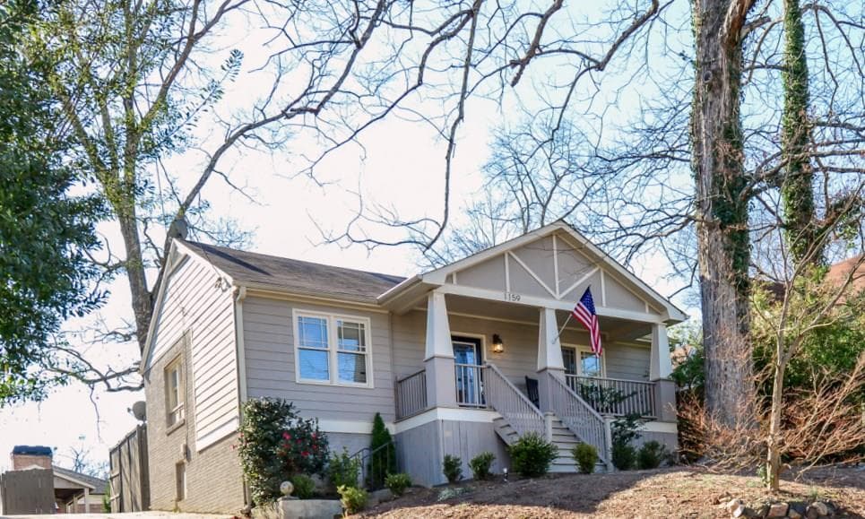 3 bedroom single family residence sold at 1159 University Drive, Atlanta, GA 30306