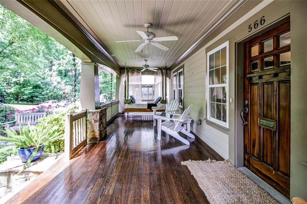 4 bedroom, 4,500 sq ft single family residence sold at 566 Cresthill Avenue, Atlanta, GA 30306