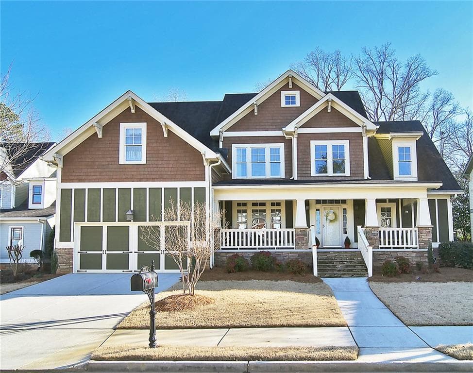 5 bedroom single family residence sold at 1727 Carrington Point, Tucker, GA 30084