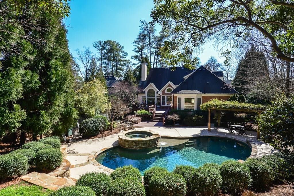 5 bedroom, 4,972 sq ft single family residence sold at 4367 W Club Drive, Atlanta, GA 30319