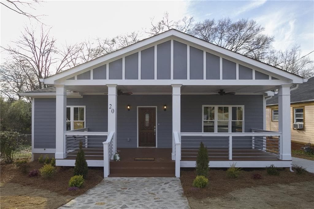 4 bedroom single family residence sold at 20 NE Sanderson Street, Atlanta, GA 30307