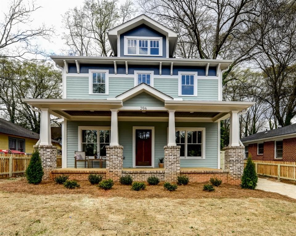 4 bedroom, 2,300 sq ft single family residence sold at 296 Rockyford Road, Atlanta, GA 30317