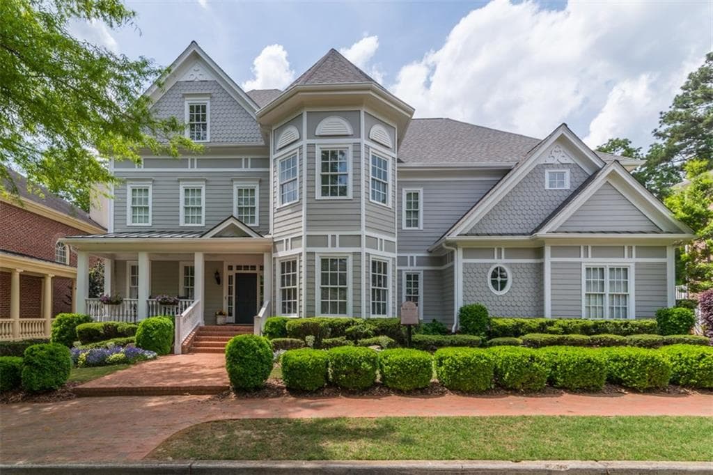 6 bedroom single family residence sold at 8111 Lawnview, Alpharetta, GA 30022