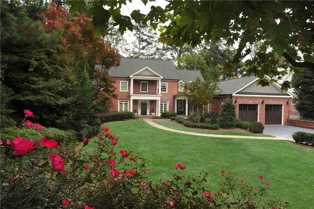 6 bedroom, 6,983 sq ft single family residence sold at 381 Pine Tree Drive, Atlanta, GA 30305