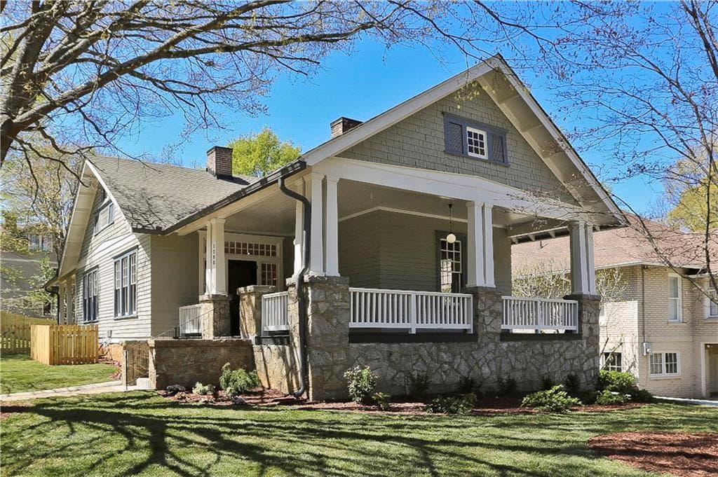 5 bedroom single family residence sold at 1280 Euclid Avenue, Atlanta, GA 30307