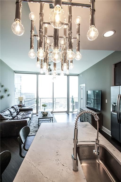 2 bedroom condominium sold at 1080 Peachtree Street 2304, Atlanta, GA 30309