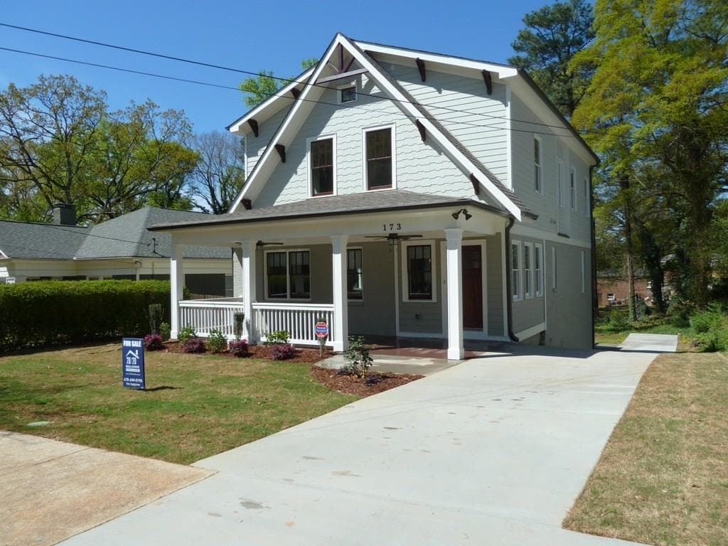 4 bedroom, 2,300 sq ft single family residence sold at 173 Clifton Street, Atlanta, GA 30317