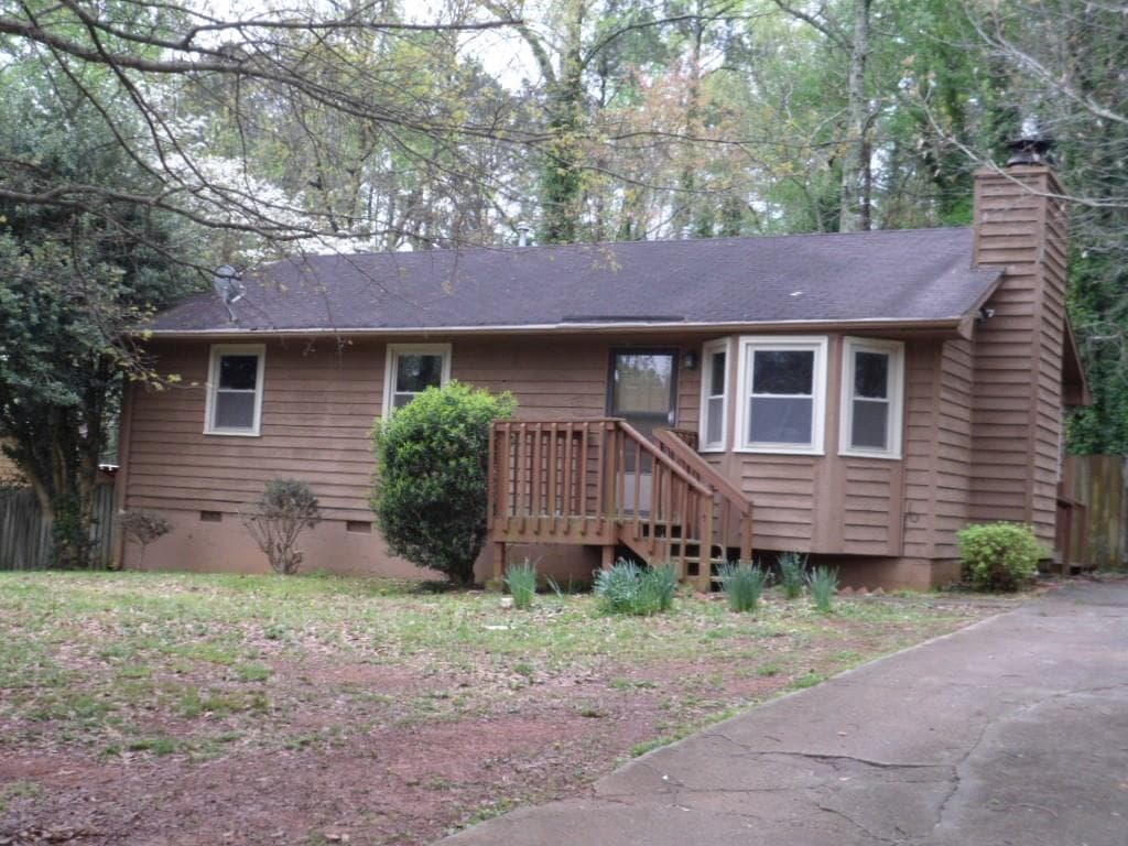 3 bedroom, 1,104 sq ft single family residence sold at 3399 Mansfield Lane, Snellville, GA 30039