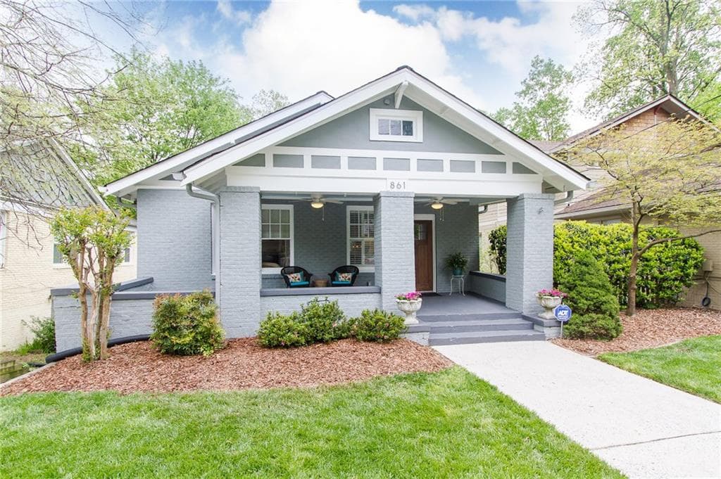 4 bedroom single family residence sold at 861 Arlington Place, Atlanta, GA 30306