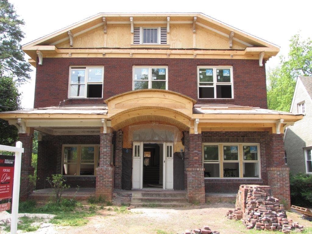 5 bedroom, 4,000 sq ft single family residence sold at 1288 N Morningside Drive, Atlanta, GA 30306