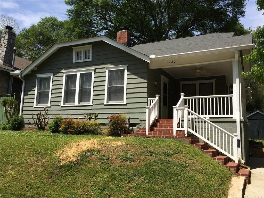 2 bedroom, 1,342 sq ft single family residence sold at 1240 Mansfield Avenue, Atlanta, GA 30307