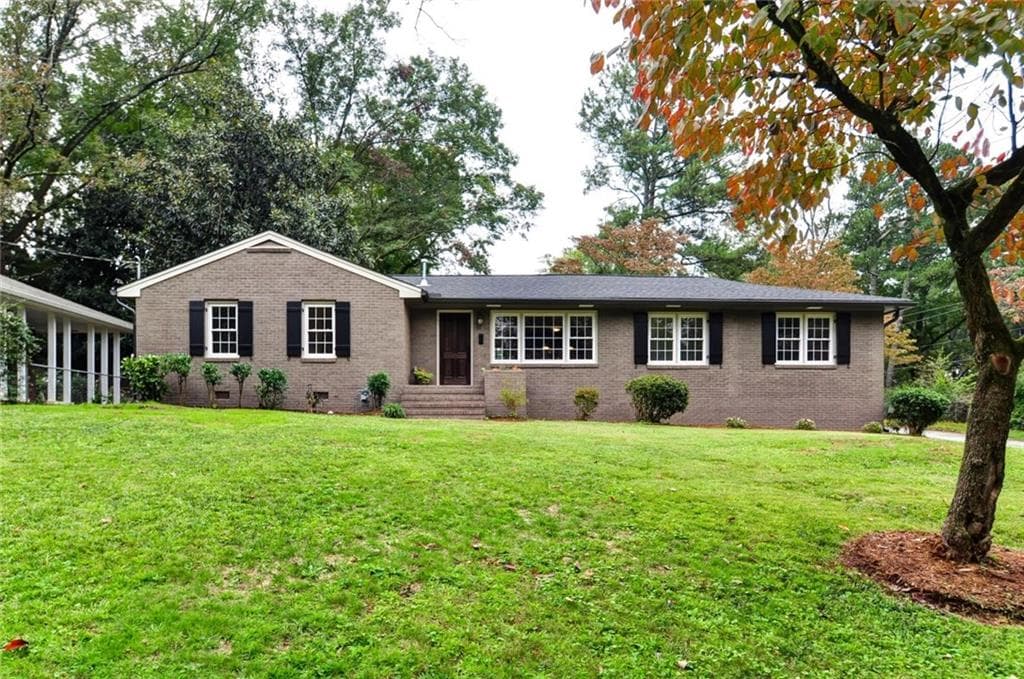 4 bedroom single family residence sold at 1117 Oakfield Drive, Atlanta, GA 30316