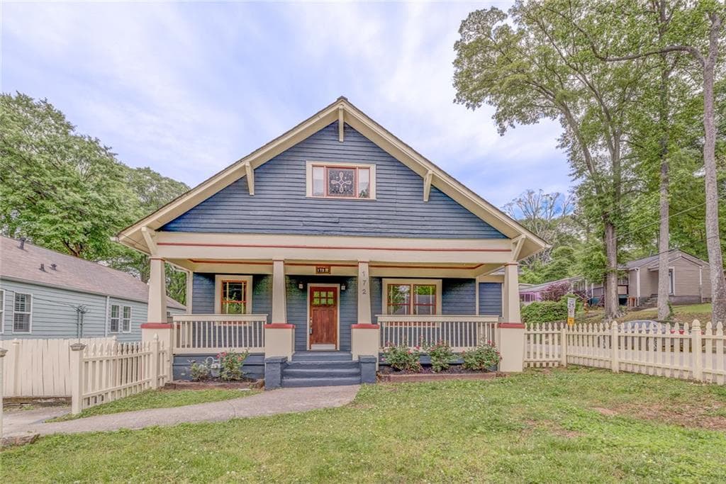 4 bedroom single family residence sold at 172 Whitefoord Avenue, Atlanta, GA 30317