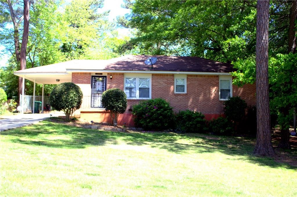 3 bedroom, 984 sq ft single family residence sold at 2474 Habersham Drive, Decatur, GA 30032