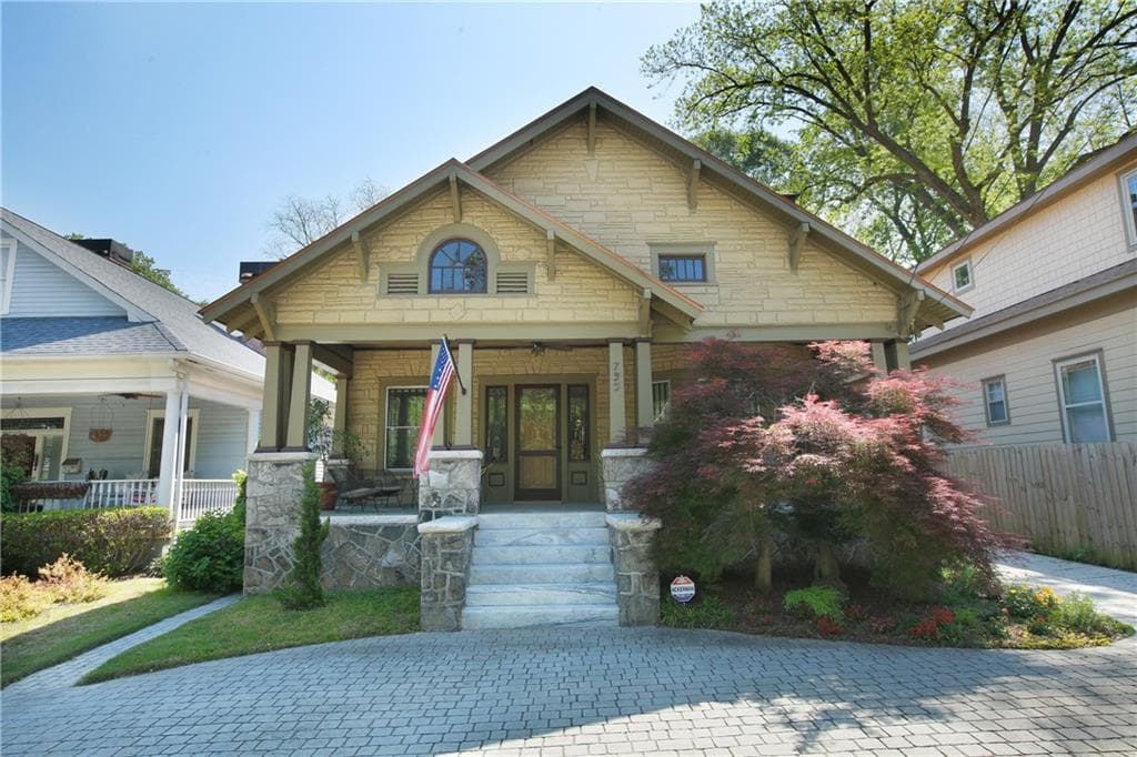 3 bedroom, 1,950 sq ft single family residence sold at 795 Monroe Drive, Atlanta, GA 30308