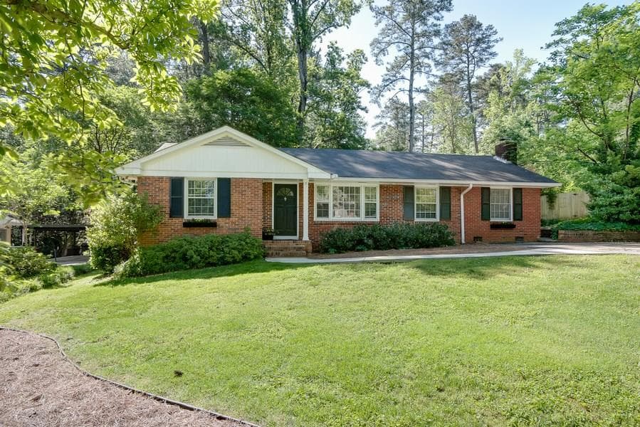 4 bedroom, 1,588 sq ft single family residence sold at 1393 Berkeley Lane, Atlanta, GA 30329